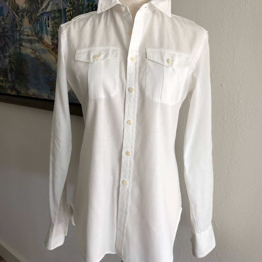 Ralph Lauren Classic White Button-Down